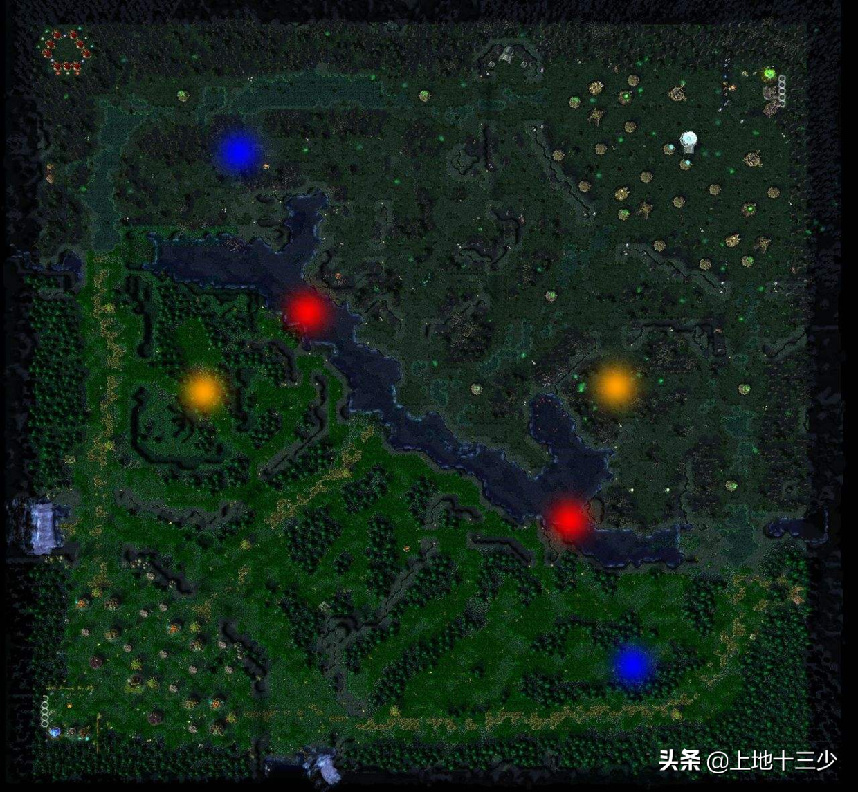 5v5推塔游戏手游单机 上地十三少的第37篇：星际争霸的自定义地图